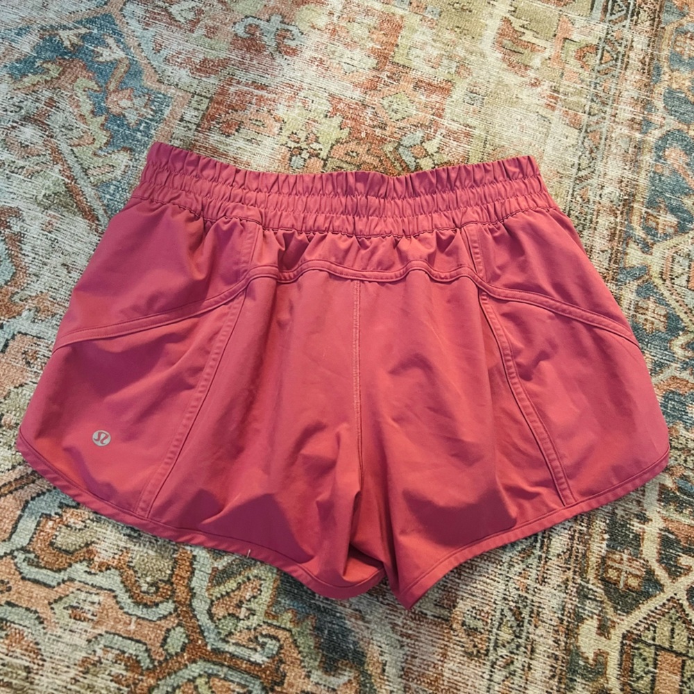 Lululemon pink shorts